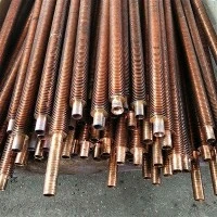 Umuringa Aluminium Finned Tube Ku Bihindura Ubushuhe TUV / CE Icemezo Hylita Brand Heater Ibice