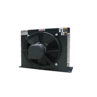 100L/MIN Radiator nshasha y'amazi y'aluminium amavuta akonjesha umuyaga isahani -Ibaba DC 12V/24V 1-Umwaka AF Urutonde Moteri