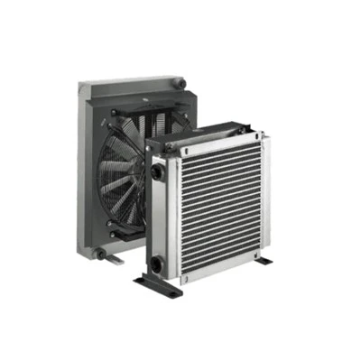 100L/MIN Radiator nshasha y'amavuta y'amazi ikonjesha isahani y'umuyaga -Igikoresho co gukonjesha amavuta y'amazi c'amababa y'aluminium